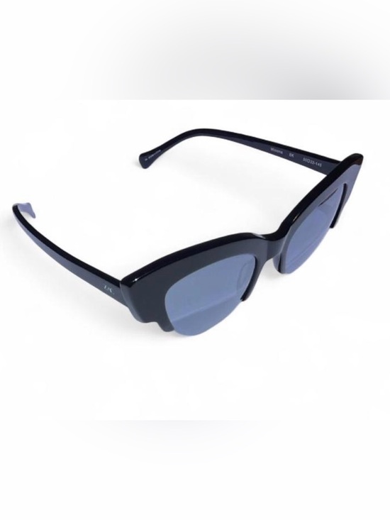 Zac Posen Winona Black Cat-Eye Sunglasses main image 8